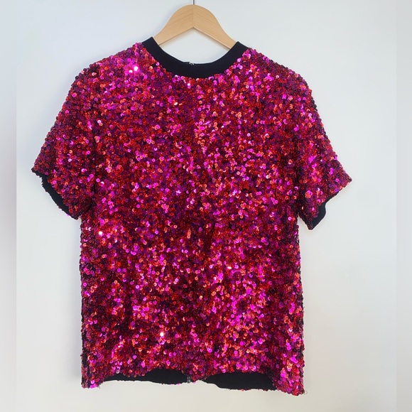 Ashish Iconic Full Sequin Top Size Medium - Picture 1 of 12